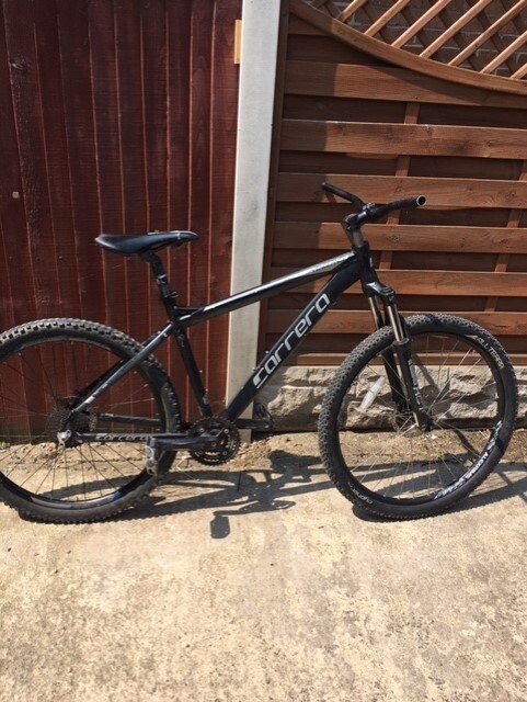 carrera vengeance front wheel